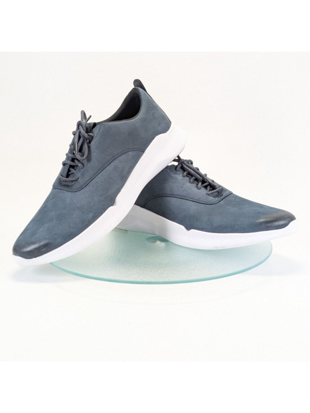 Cole Haan Grand 360 Mens Navy Suede Lace-Up Dress Sneakers Size 11 Shoes - NWOB - Picture 5 of 7